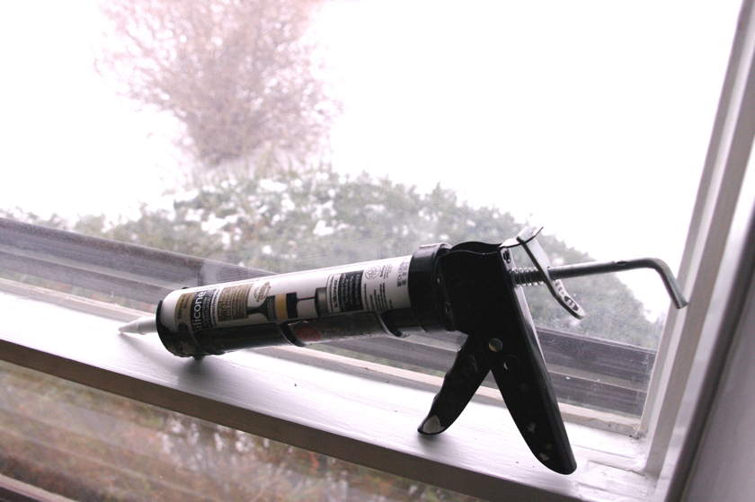 Expired sealants and caulking Check them like eggs.